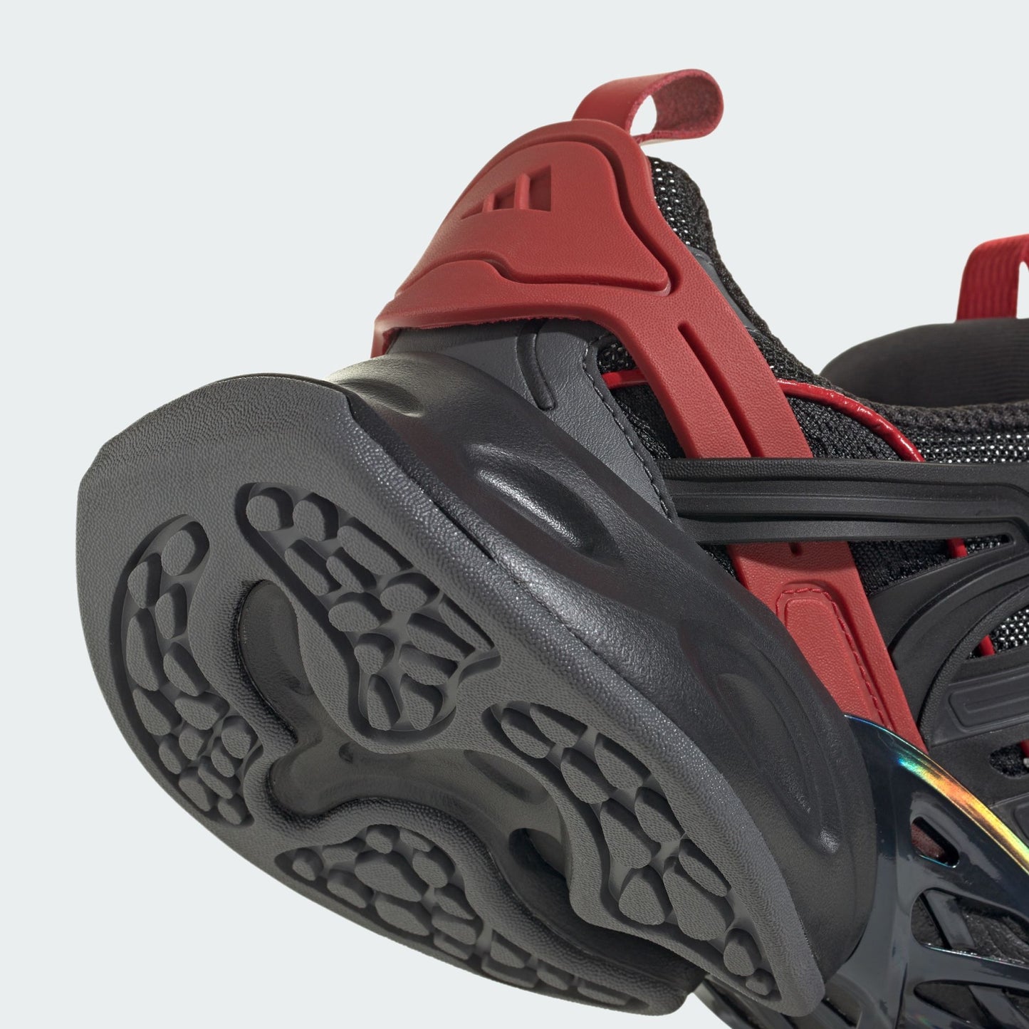 adidas XLG Runner Deluxe Black Gold Metallic Red