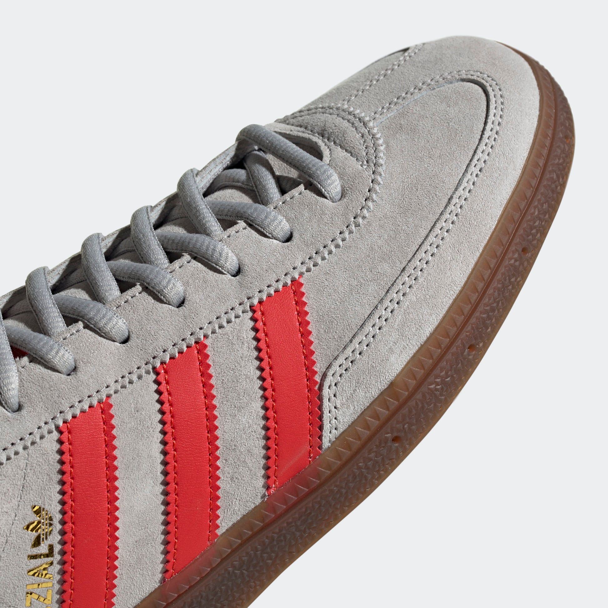 adidas Handball Spezial Grey Hi-Res Red