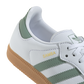 adidas Samba OG Cloud White Silver Green (GS)