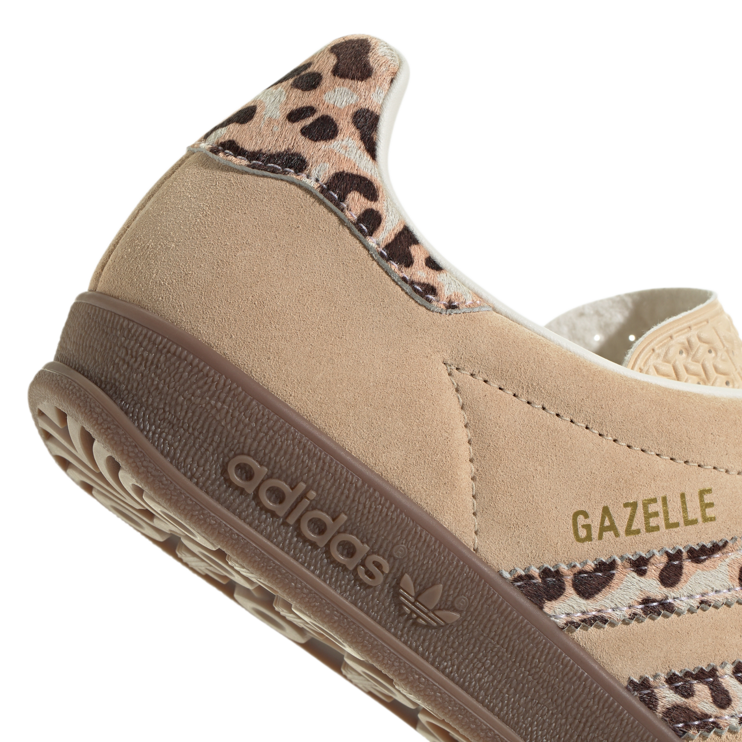 adidas Gazelle Indoor Leopard Crystal Sand (Women's)