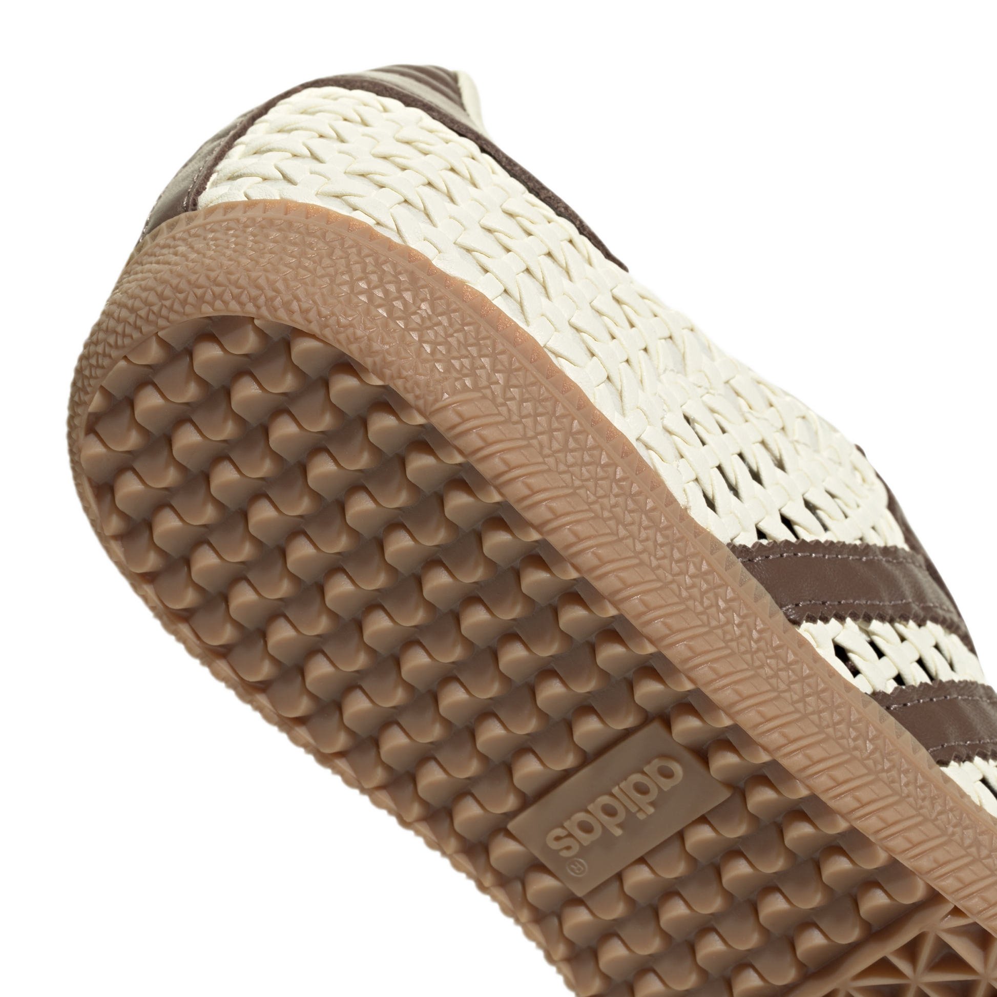 adidas Samba OG Basketweave Cream White Earth Strata (Women's)
