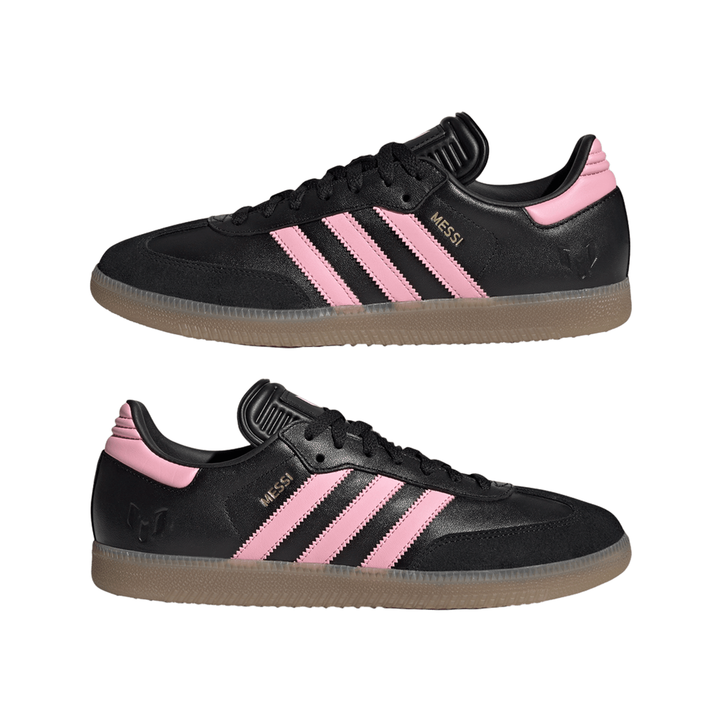 adidas Samba Messi Black Gold Metallic