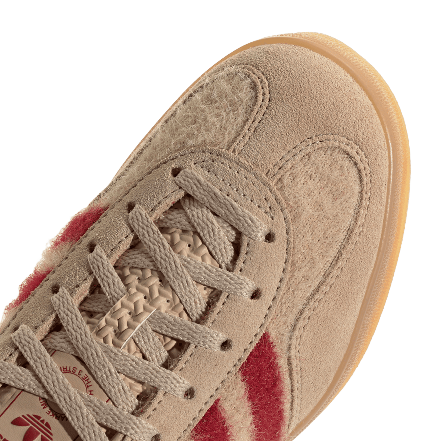 adidas Gazelle Indoor Magic Beige Victory Red (Women's)
