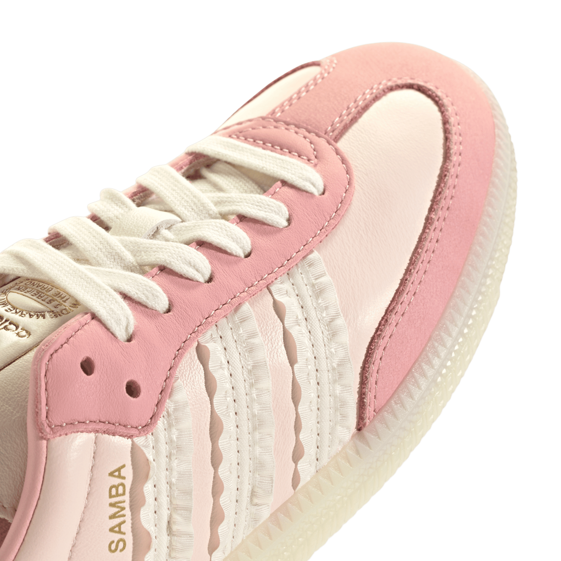 adidas Samba Ruffle Stripes Pack Wonder Mauve (Women's)
