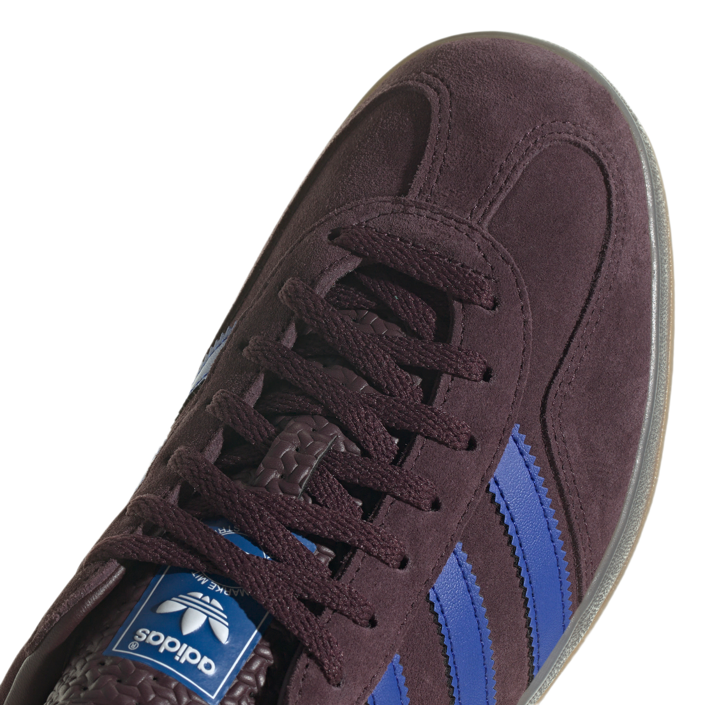 adidas Gazelle Indoor Shadow Maroon Semi Lucid Blue