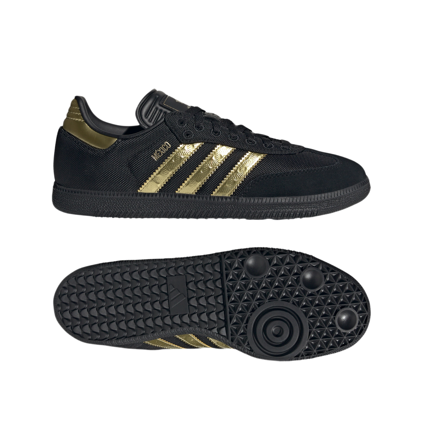 adidas Samba OG Mexico Black Gold Metallic
