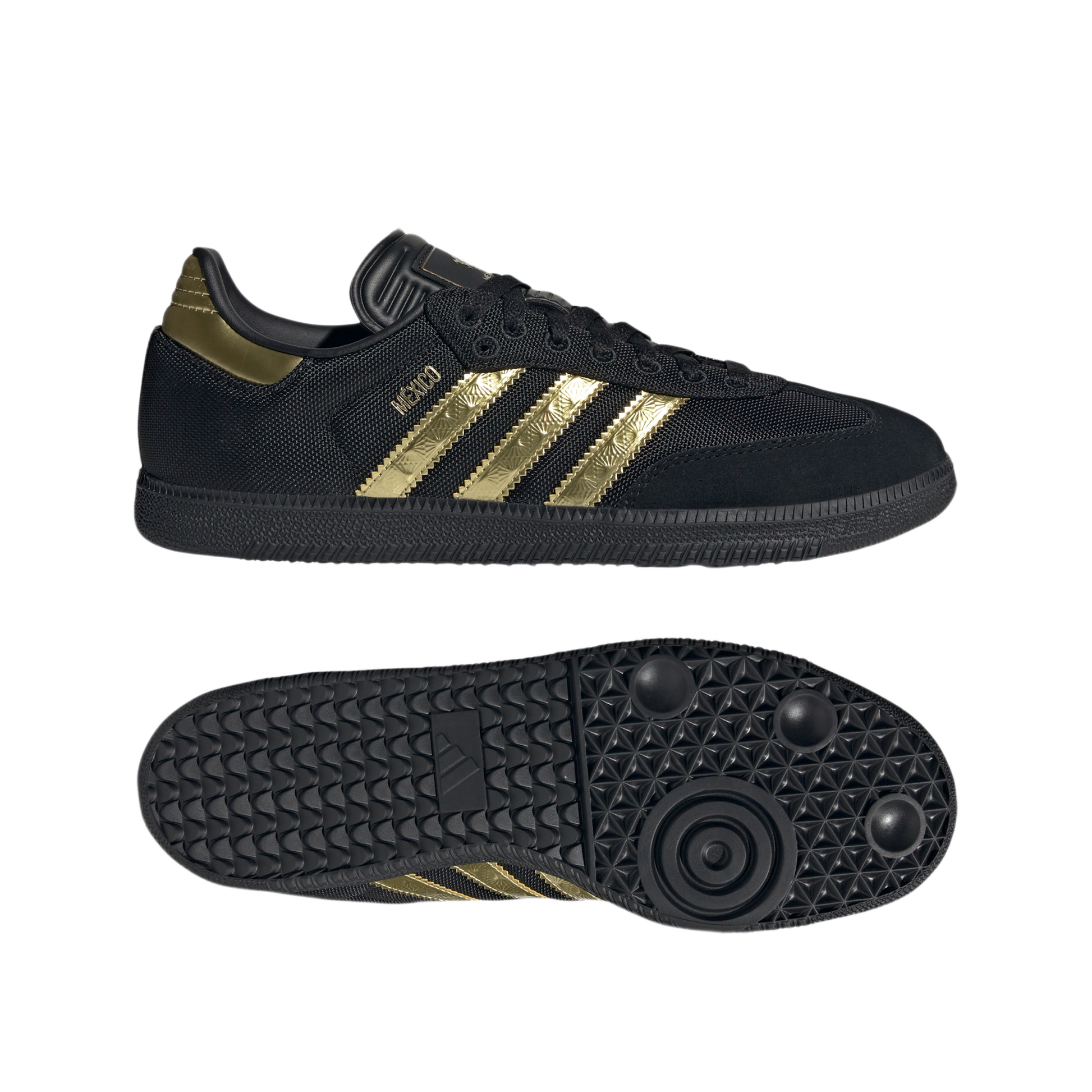 adidas Samba OG Mexico Black Gold Metallic