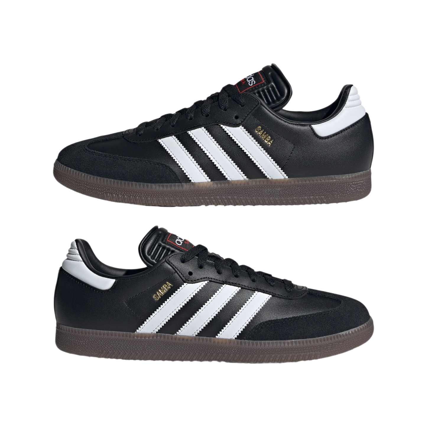 adidas Samba Indoor Core Black Cloud White Vivid Red