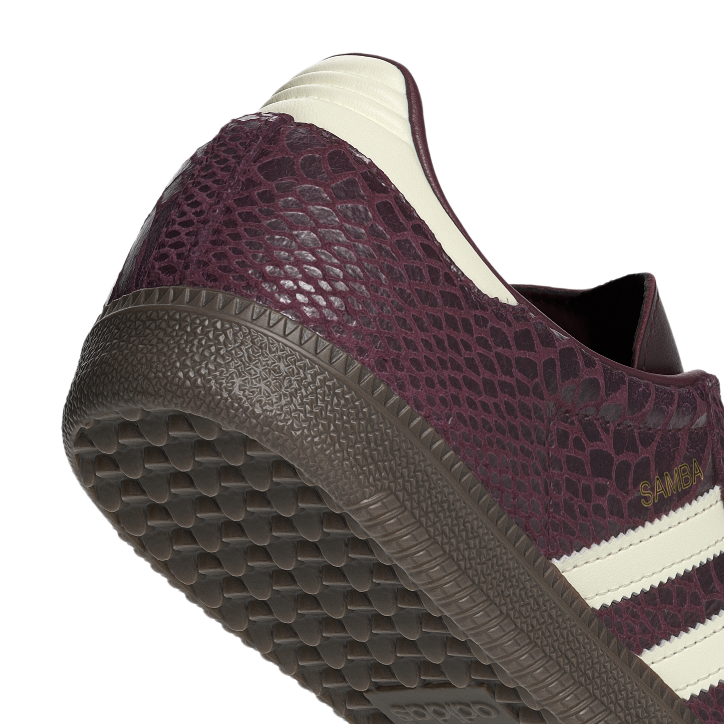 adidas Samba OG Snakeskin Maroon Cream White (Women's)
