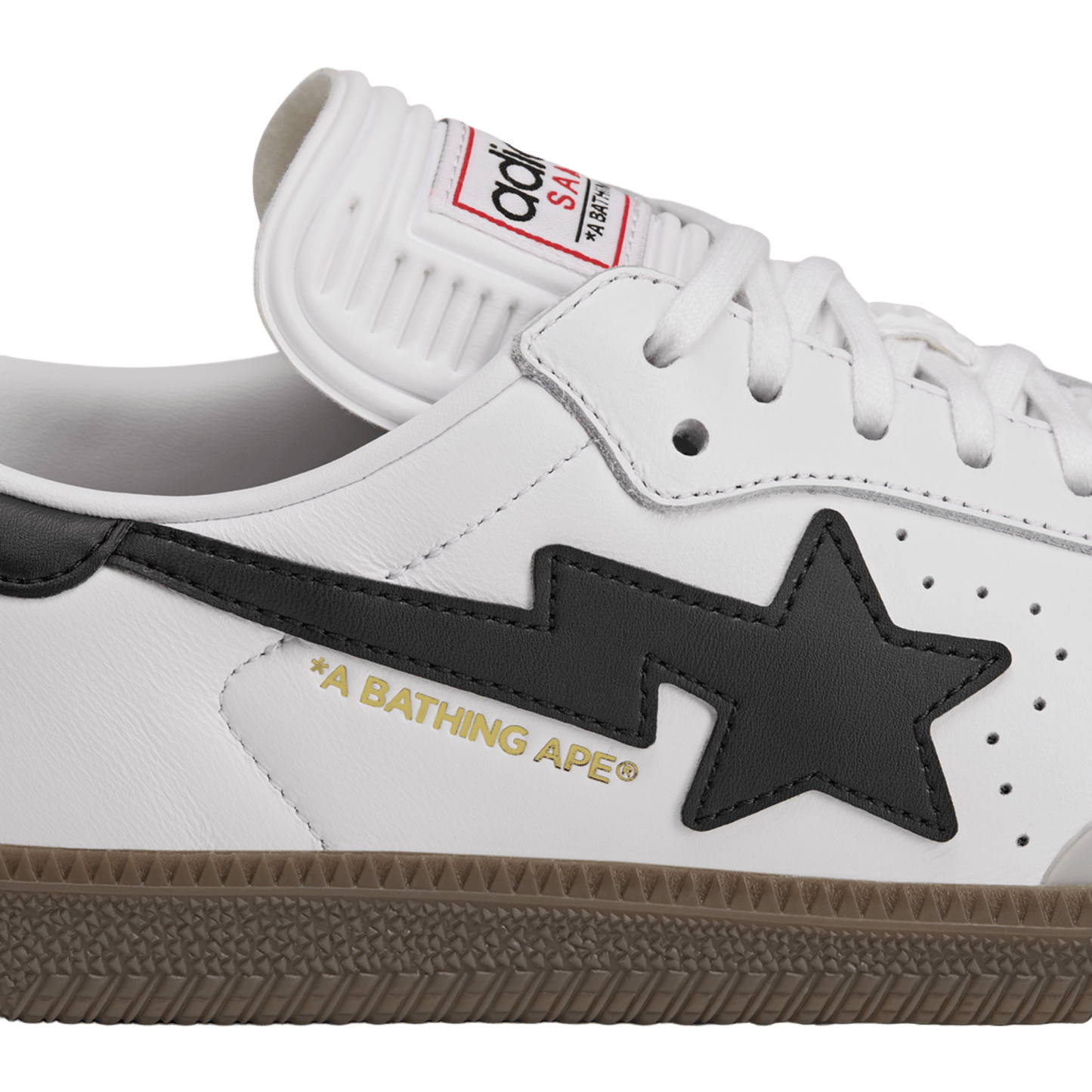 adidas Samba Bape White Black Gum