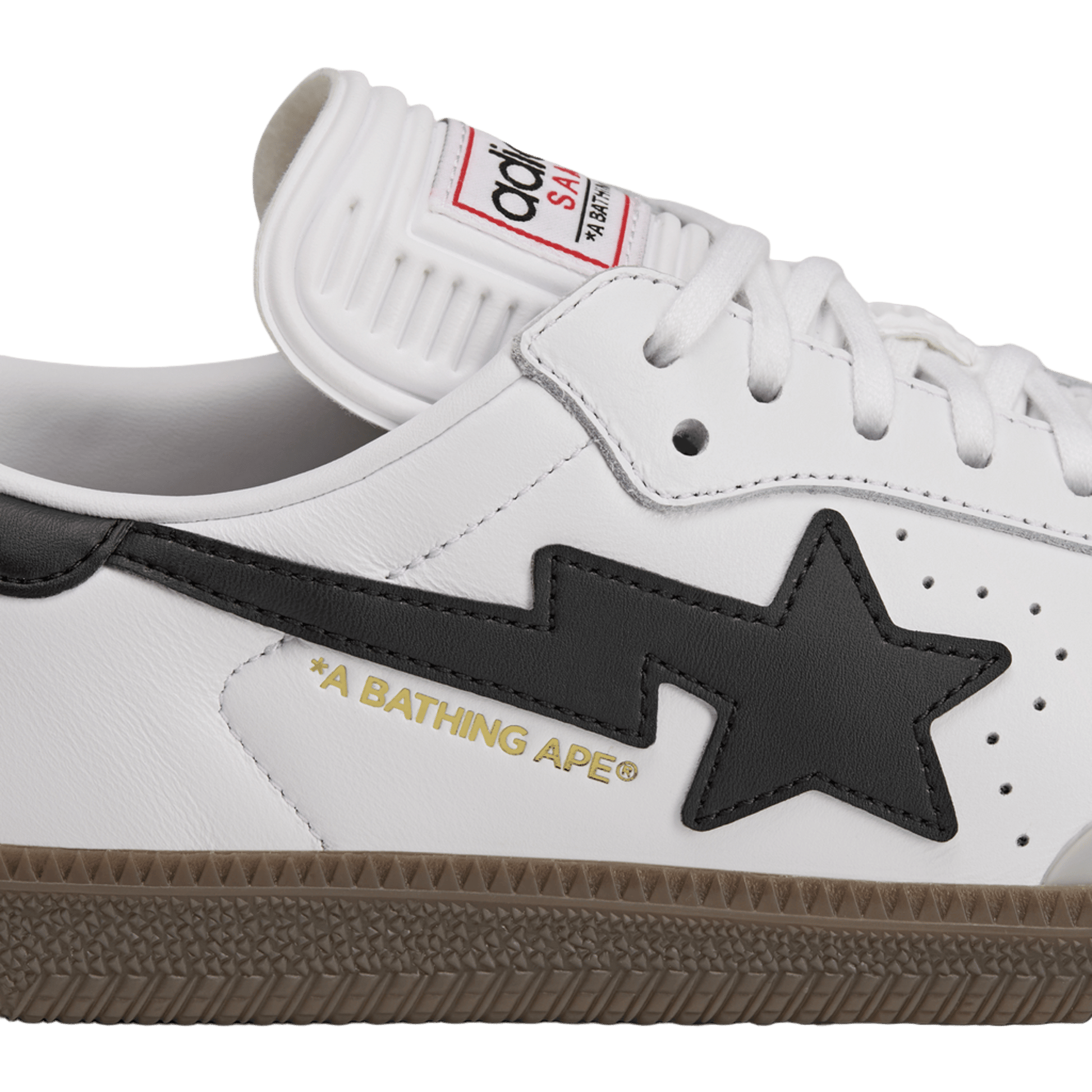 adidas Samba Bape White Black Gum