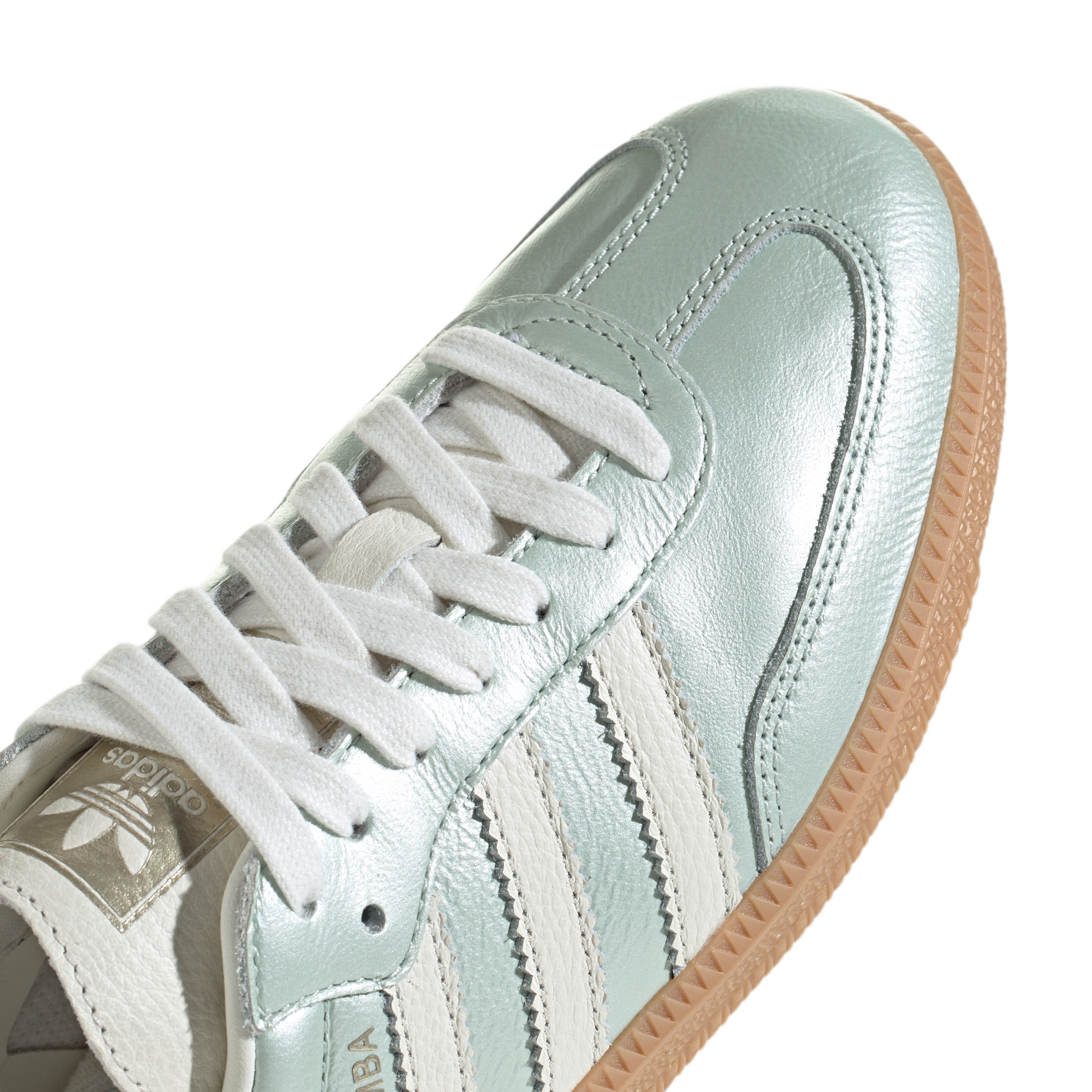 adidas Samba OG Linen Green Metallic (Women's)