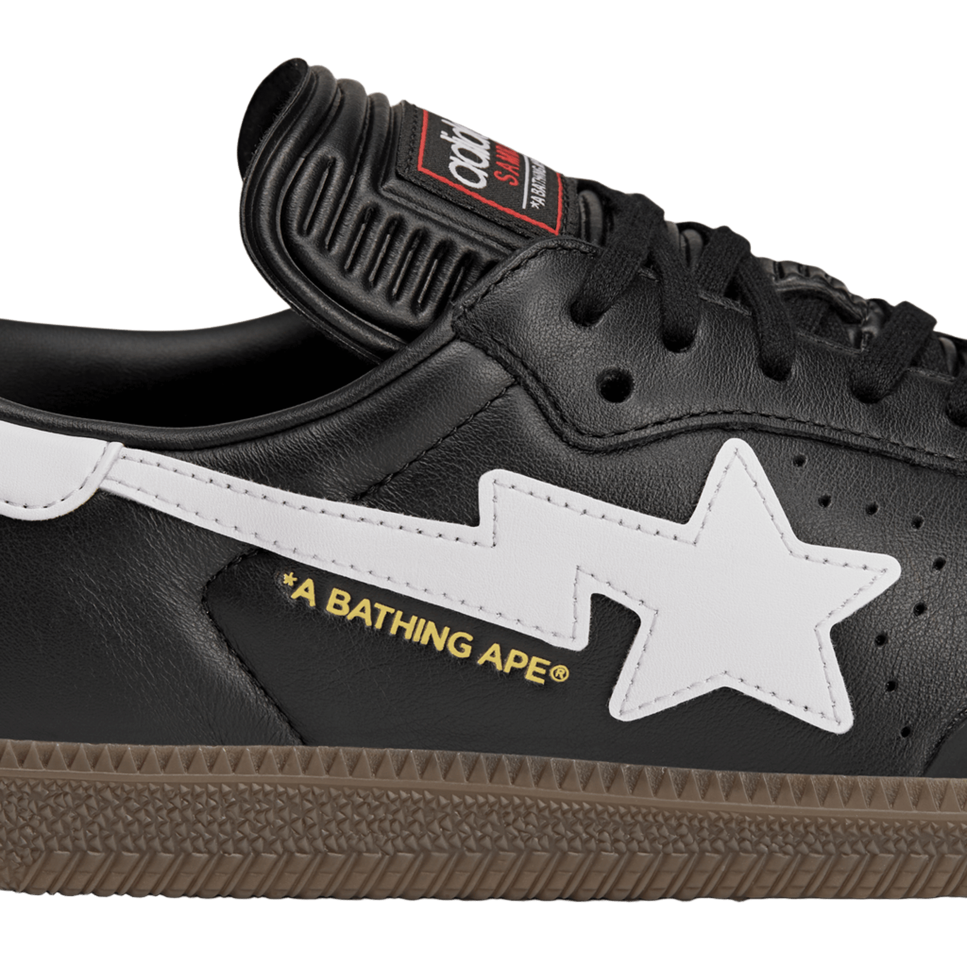 adidas Samba Bape Black White Gum