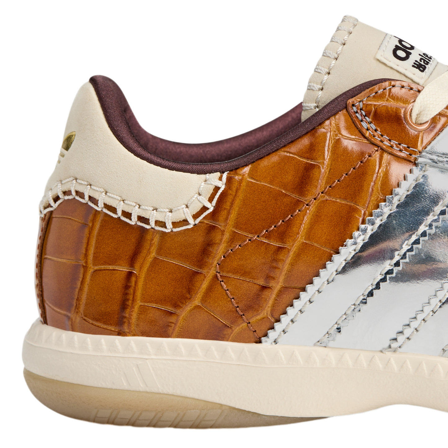 adidas Samba Millennium Wales Bonner Silver Metallic Yellow Croc
