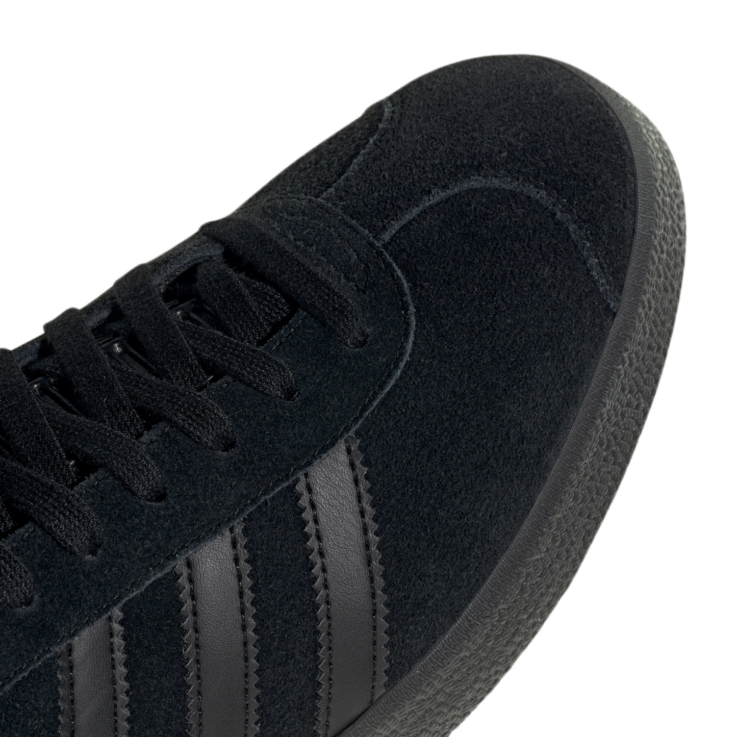 adidas Gazelle All Black Silver Metallic