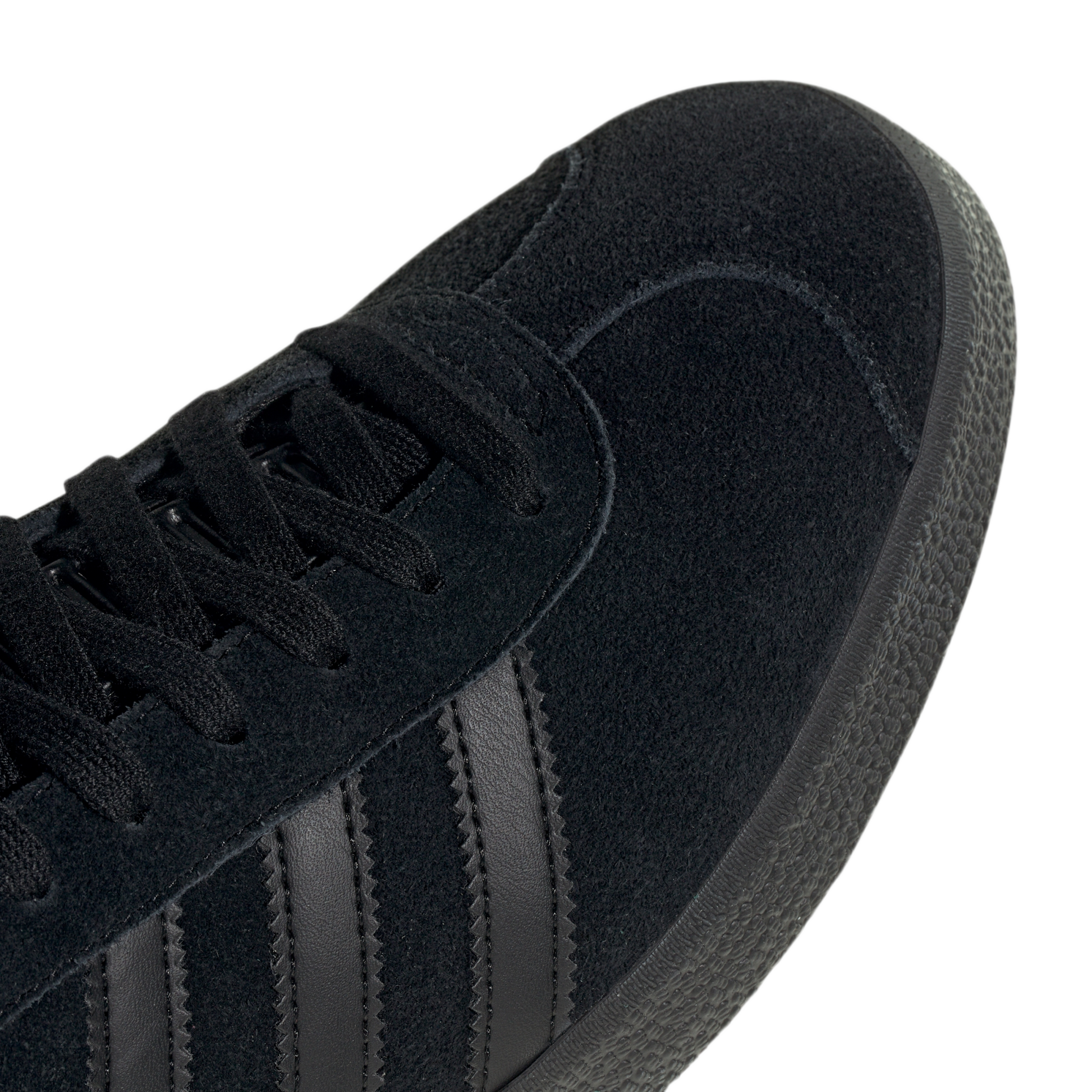 adidas Gazelle All Black Silver Metallic