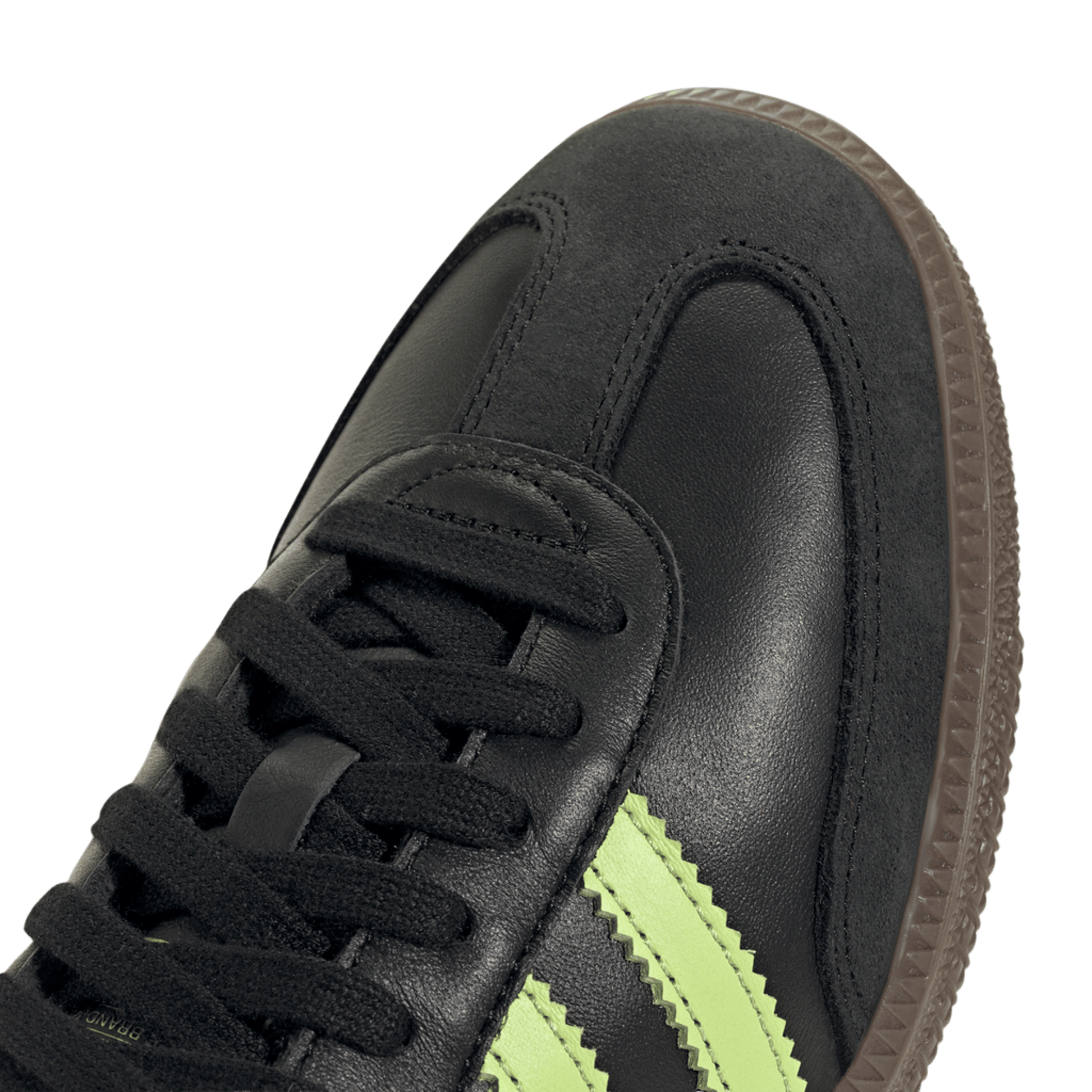 adidas Samba OG Black Pulse Lime (Women's)