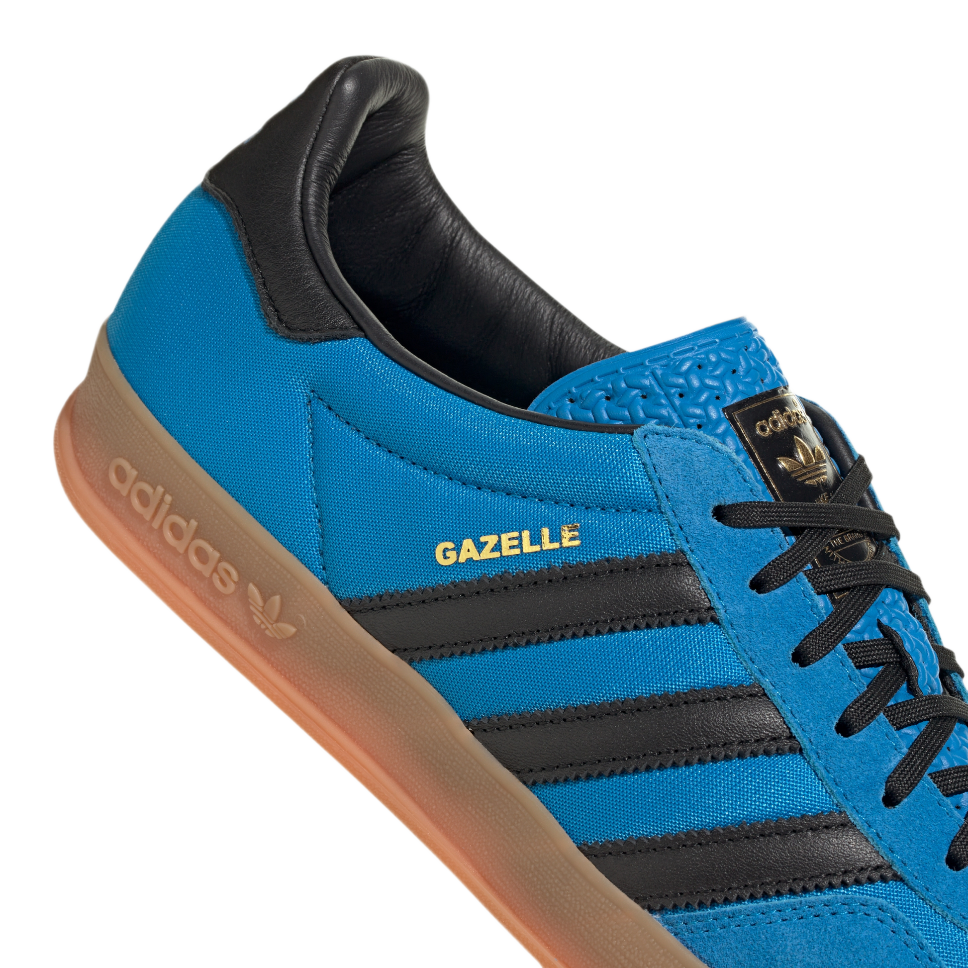 adidas Gazelle Indoor Bright Blue Black Gum
