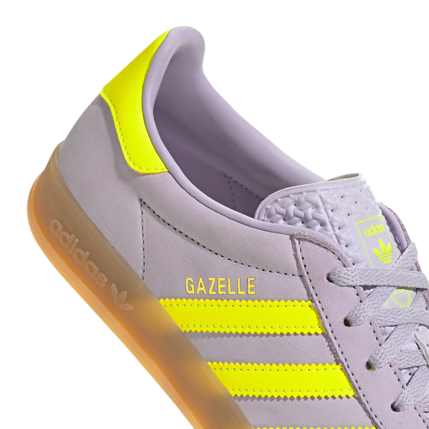 adidas Gazelle Indoor Silver Dawn Solar Yellow (Women's)
