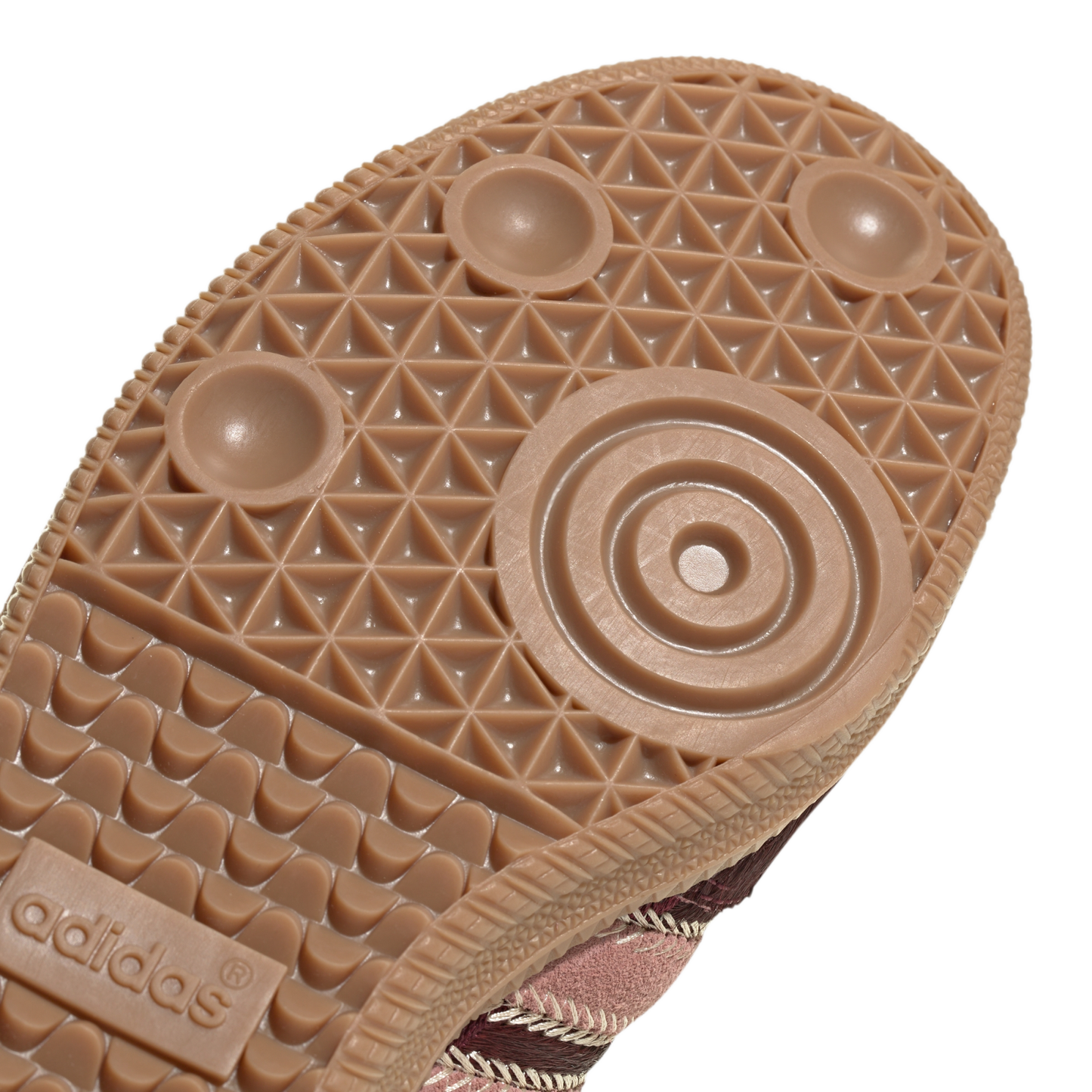 adidas Samba OG Maroon Sand Strata Pony (Women's)