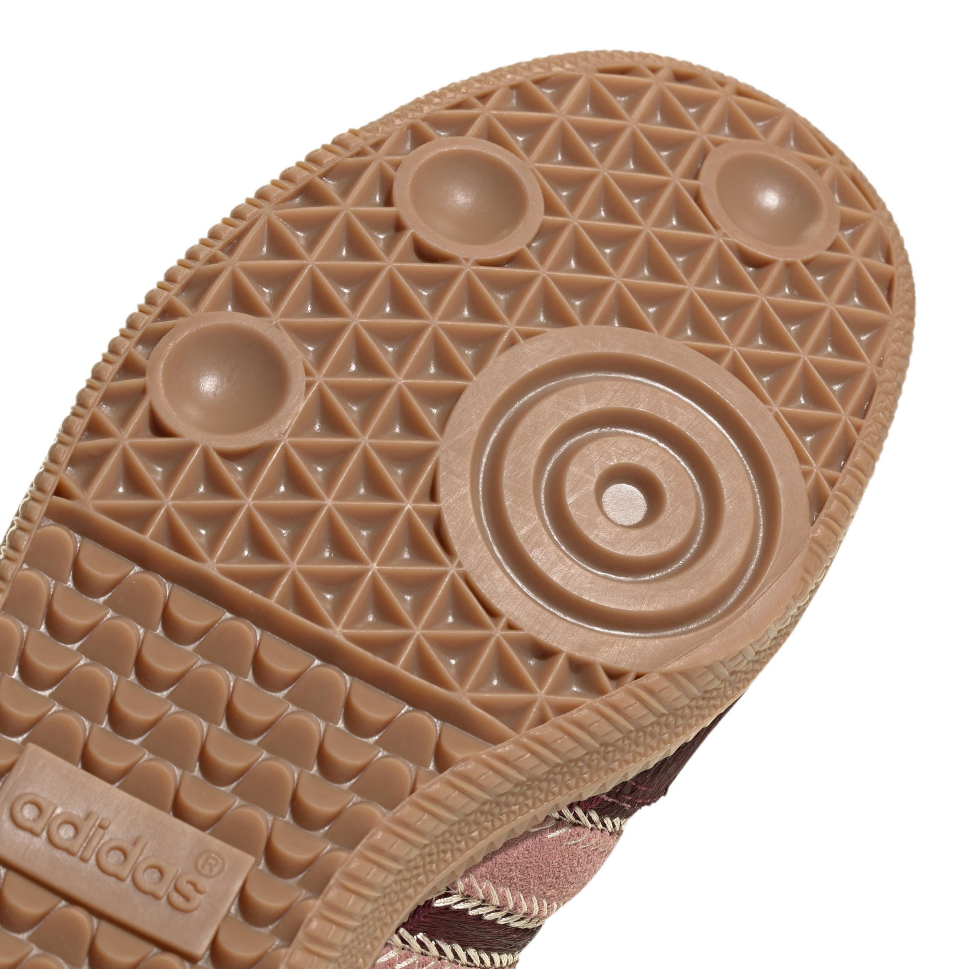 adidas Samba OG Maroon Sand Strata Pony (Women's)