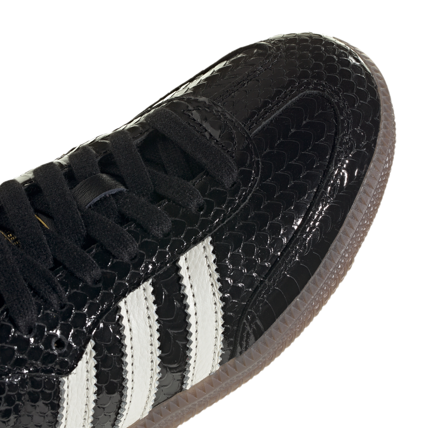 adidas Samba OG Patent Snakeskin Black Off White (Women's)