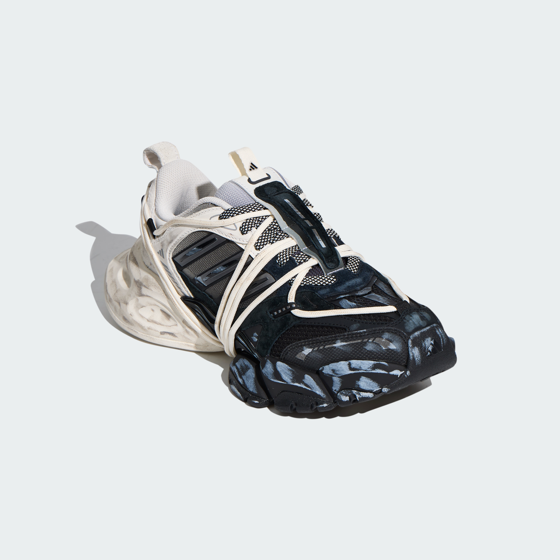adidas XLG Runner Deluxe 2.0 Black Silver (KZ7201)