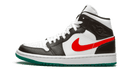 Jordan 1 Mid Alternate Swooshes Red Yellow (Women's)