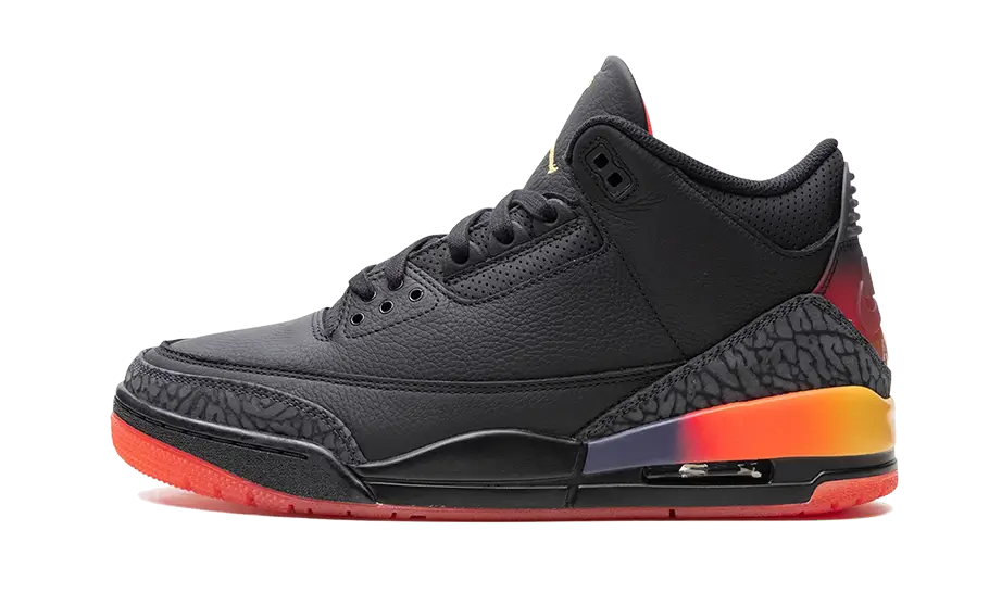 Air Jordan 3 Retro J Balvin Rio (FN0344-001) - EU 35.5–49.5 - Black | SOSUKICKS