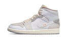 Jordan 1 Mid SE Craft Inside Out White Grey