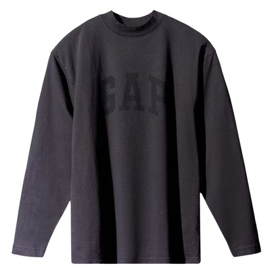 Tricou cu Mânecă Lungă Yeezy Gap Engineered by Balenciaga Dove Black