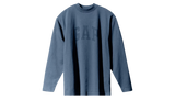 Tricou cu Mânecă Lungă Yeezy Gap Engineered by Balenciaga Dove Dark Blue