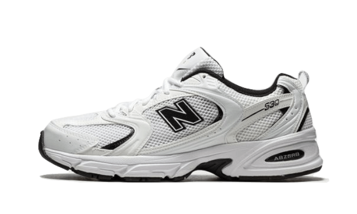 530 White Black Details (MR530EWB) - EU 36–46.5 - Black | SOSUKICKS