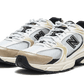 New Balance 530 White Light Gold Metallic