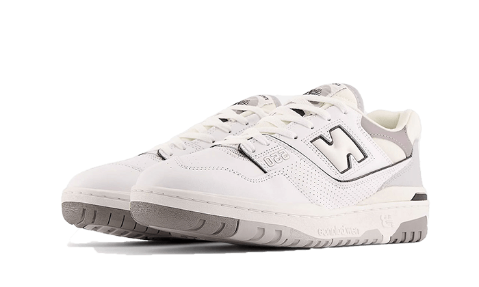 550 Salt and Pepper (BB550PWA) - 37 EU - 4.5 US - White | SOSUKICKS