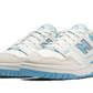 New Balance 550 White Blue Haze Rain Cloud