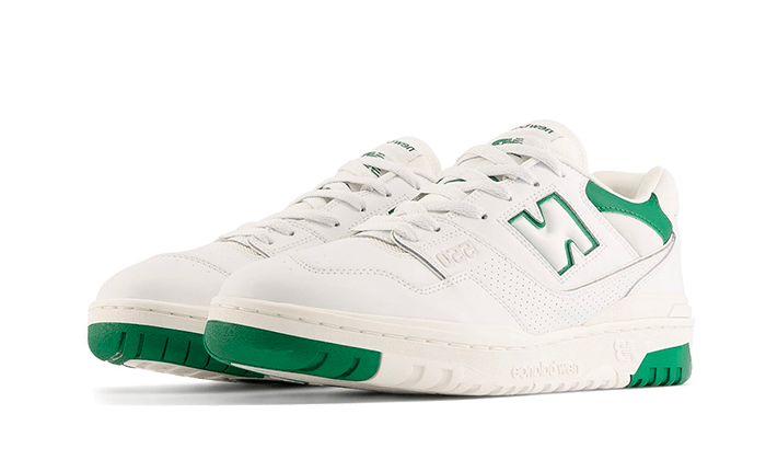 550 White Classic Green (BB550SWB) - 37 EU - 4.5 US - Green | SOSUKICKS