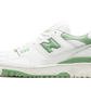 New Balance 550 White Mint Green