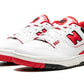 550 White Red (BB550SE1) - 37 EU - 4.5 US - White | SOSUKICKS