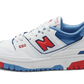New Balance 550 White True Red