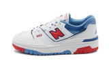 New Balance 550 White True Red Atlantic Blue (GS)