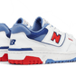 New Balance 550 White True Red