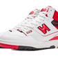New Balance 650 White Red