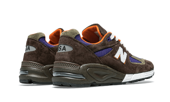 990 V2 Made In Usa Brown Purple (M990BR2) - 37.5 EU - 5 US - Purple | SOSUKICKS
