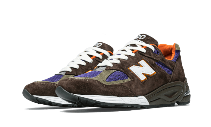 990 V2 Made In Usa Brown Purple (M990BR2) - 37 EU - 4.5 US - Purple | SOSUKICKS