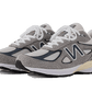 New Balance 990 V4 Made In USA Grey Suede