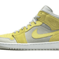 Air Jordan 1 Mid Mixed Textures Yellow - DA4666-001