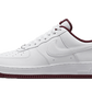 Nike Air Force 1 Low '07 White Dark Beetroot