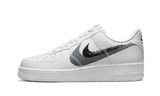 Nike Air Force 1 Low '07 Spray Paint Swoosh White Black Grey