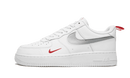 Air Force 1 Low White Red Mini Swoosh